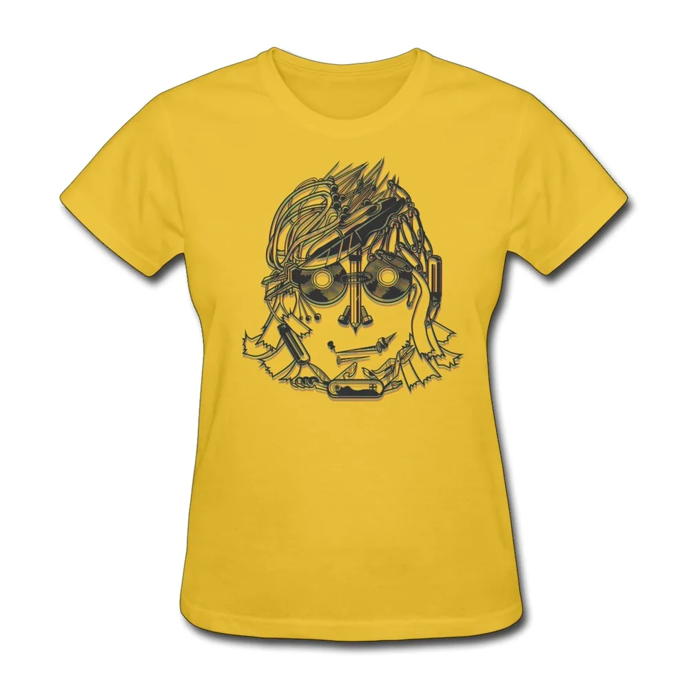 Customize 100% Cotton Women T Shirt Tools of the Trade Funny Picture TShirts Woman New Arrival | Женская одежда