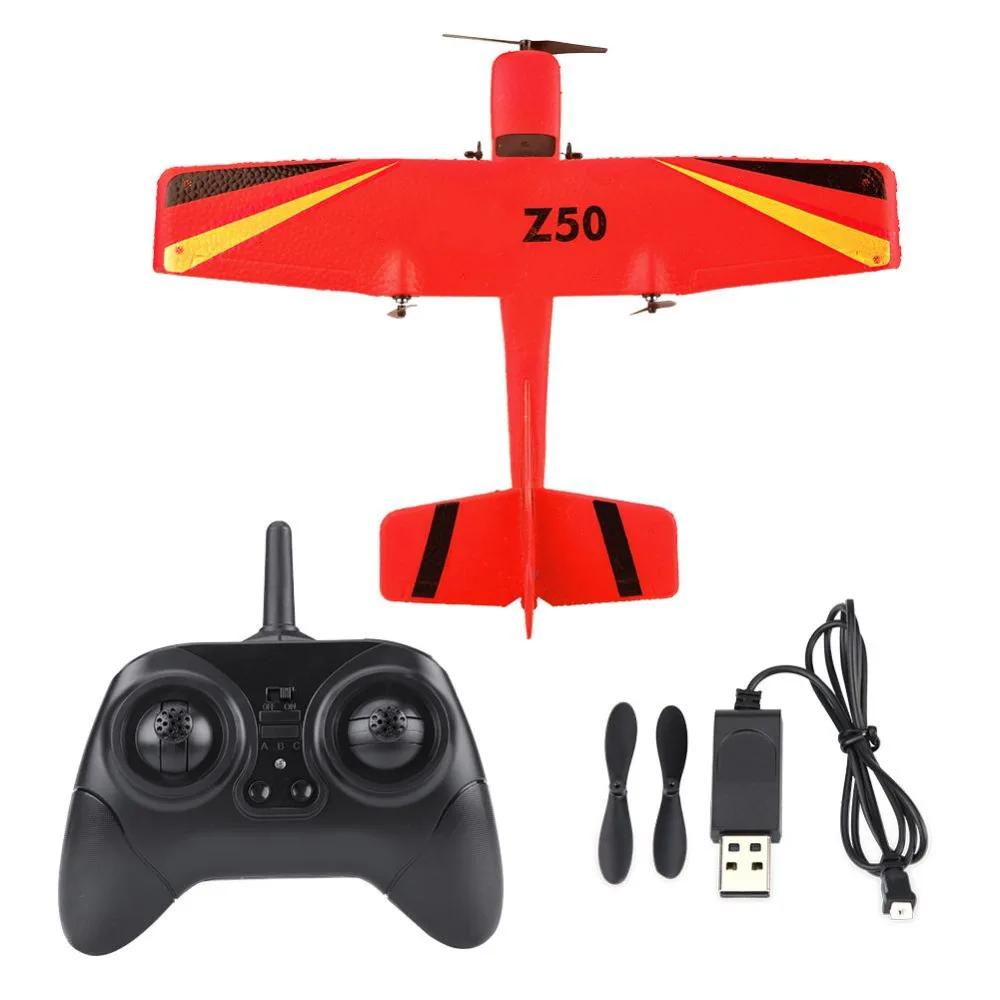 

2.4G ZC-Z50 Telecontrol Glider EPP Fixed Wing RC Airlane Glider Remote Control Aircraft Model Toys Gift For Children 3 Colors
