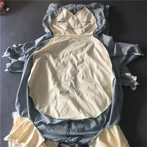 Fancytrader 59'' Giant Stuffed Snorlax Plush Anime Soft Animal Doll Pillow Bed Best Gift Can Buy Skin Cover Only (19)