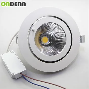 

25W COB LED Downlight Ceiling Down Light Dimmable Adjustable Rotatable LED Trunk Light Gimbal Gimble Direction LED Spot Light