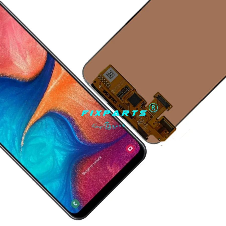 Для SAMSUNG GALAXY A20 LCD A205 дисплей сенсорный экран дигитайзер 6 4 &quotсупер AMOLED для Samsung 2019