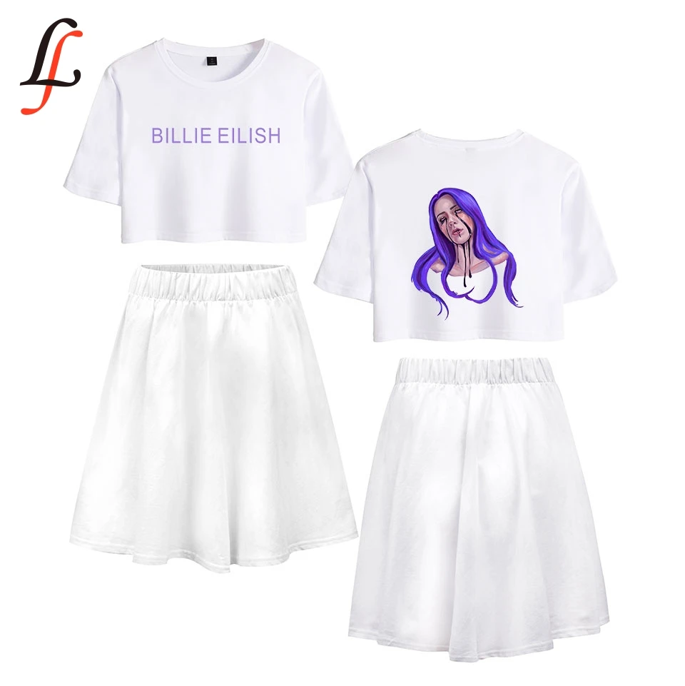 Женский пляжный комплект из 2 предметов Billie Eilish вечерние комплекты с платьем