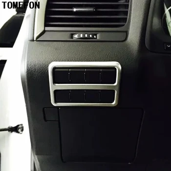 

TOMEFON Car Auto Cover Styling For Lexus RX 2016 ABS Chrome Console Front Head Lamp Light Adjustment Switch Button Knob Sticker