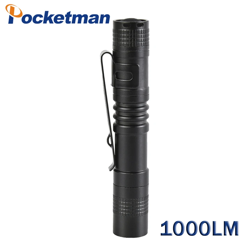 1000LM Portable Mini Tactical Led Torch Penlight XPE R5 LED Flashlight