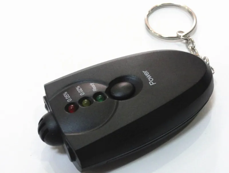 

50PCS Digital Breath Alcohol Tester Meter Detector Drunkometer Breathalyzer Wine Checker Finder Mini Monitor for Driver Police