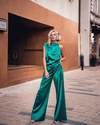 Для ночного клуба пикантные женские высокий уличный Танк зеленые наборы наивысшего качества
