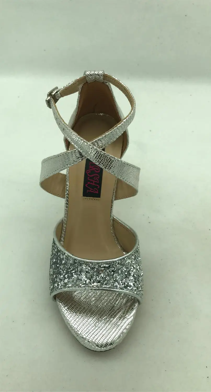 Comfortable and Fashional Argentina Tango Dance Shoes  Party Shoes Wedding Shoes  leather outsole T62100SLG  in 9cm heel