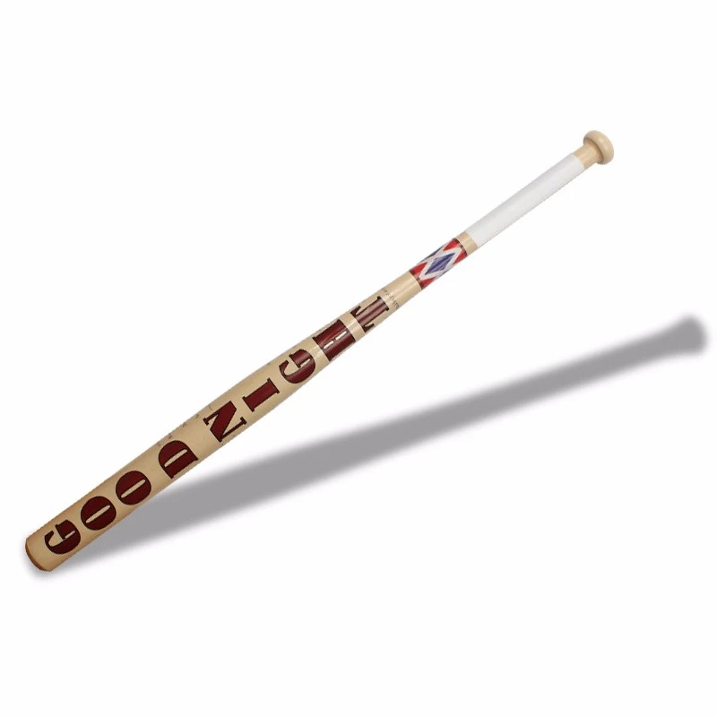 Online Batman Arkham Asylum Stadt Suicide Squad Harley Quinn Waffe Kostüm Cosplay original ausgabe massivholz Quinn baseball bat