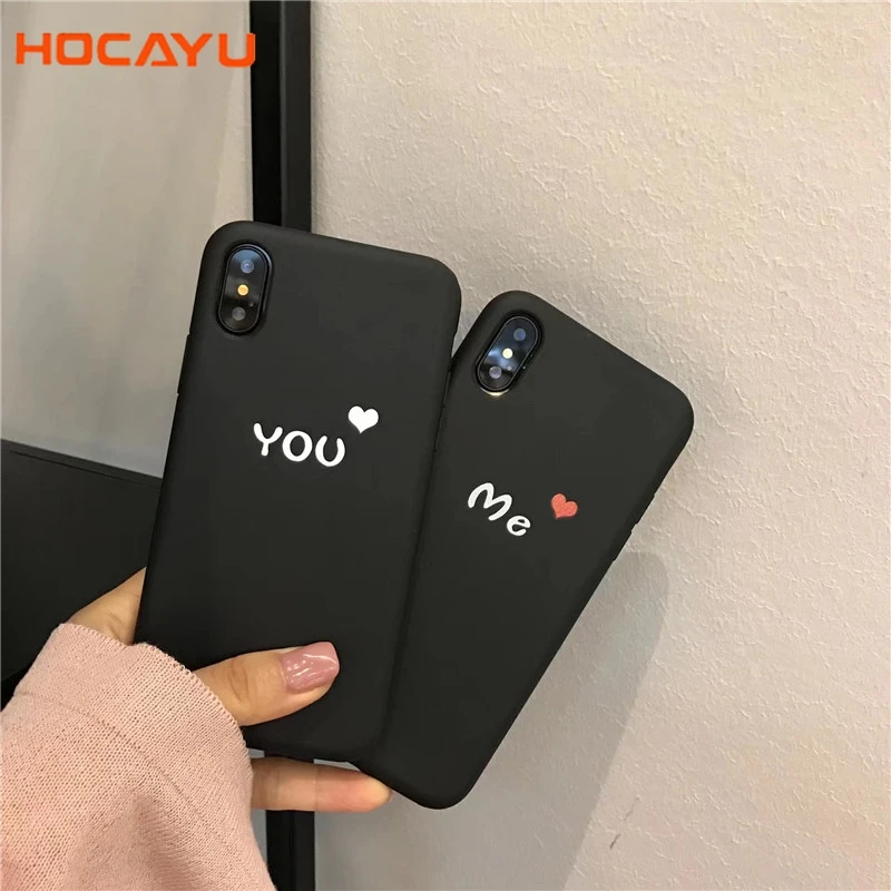 HOCAYU оптовая продажа недорогой чехол для телефона Iphone 6 6s 6plus 7 7plus 8 8plus черный