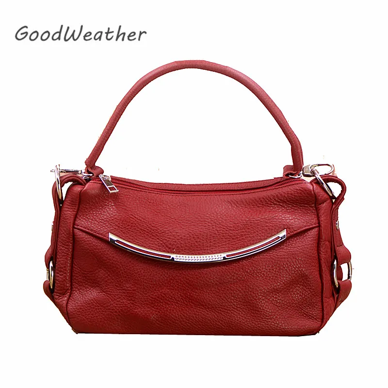 

Promotion crossbody bags for women red messenger bag female soft genuine leather handbags small ladies cross body bags 2018