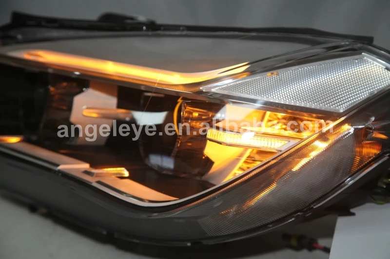 Для BMW X1 E84 Светодиодная лента ангельские глазки головной светильник 2009- лет LF