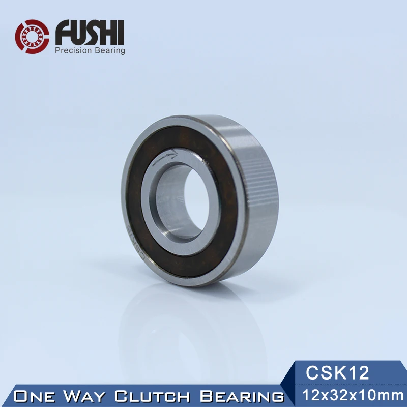 

CSK12 One Way Bearing Clutches 12*32*10mm ( 1 PC) Without Keyway CKK12 CSK6201 FreeWheel Clutch Bearings CSK201