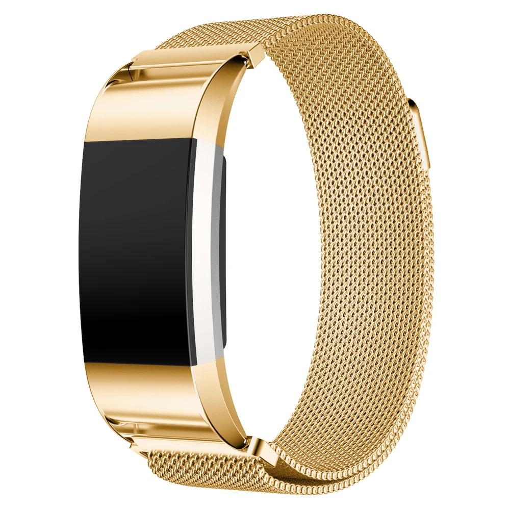 Миланский Браслет для Fitbit Charge 2 frontier/классический сменный ремешок мужские часы
