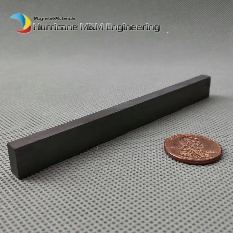 12 шт. керамический Магнитный блок 100x10x5 мм Бар класс C8 постоянные магниты