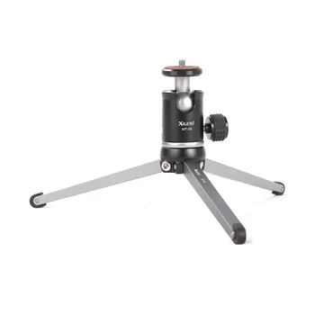 

Ulanzi XILETU MT26+XT15 Mini Metal Tripod with Detachable Ball Head 360 Degree Rotation, Aluminum Alloy Tripod For GoPro DSLR