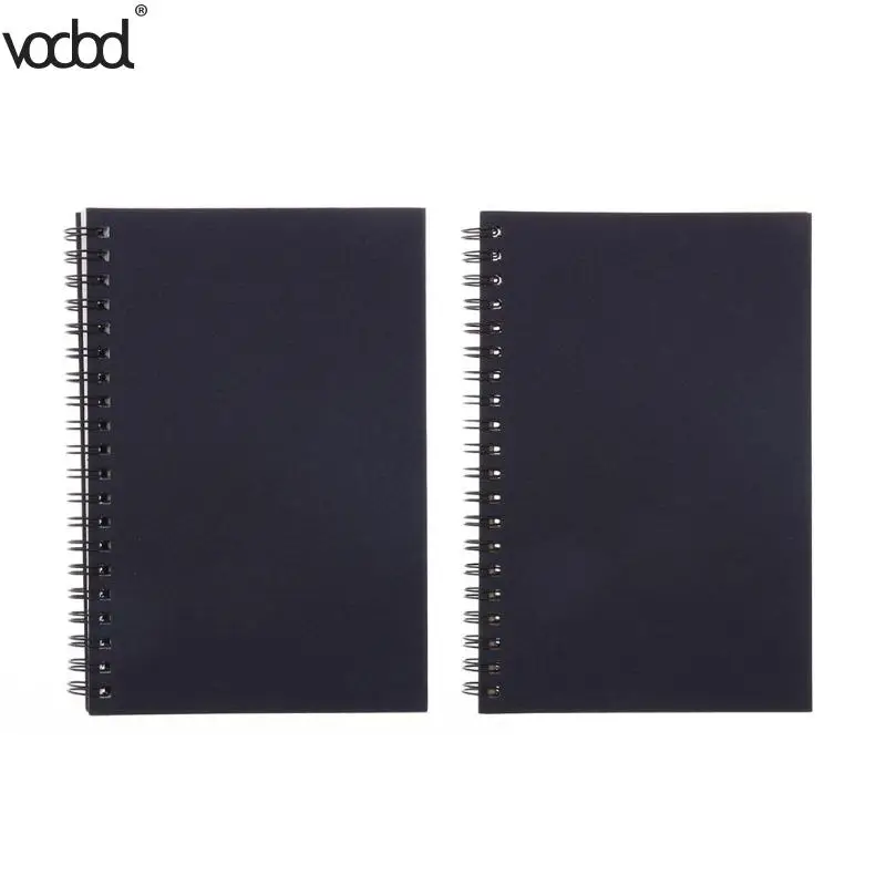 Aliexpress.com : Buy Note Book Black Cover Blank