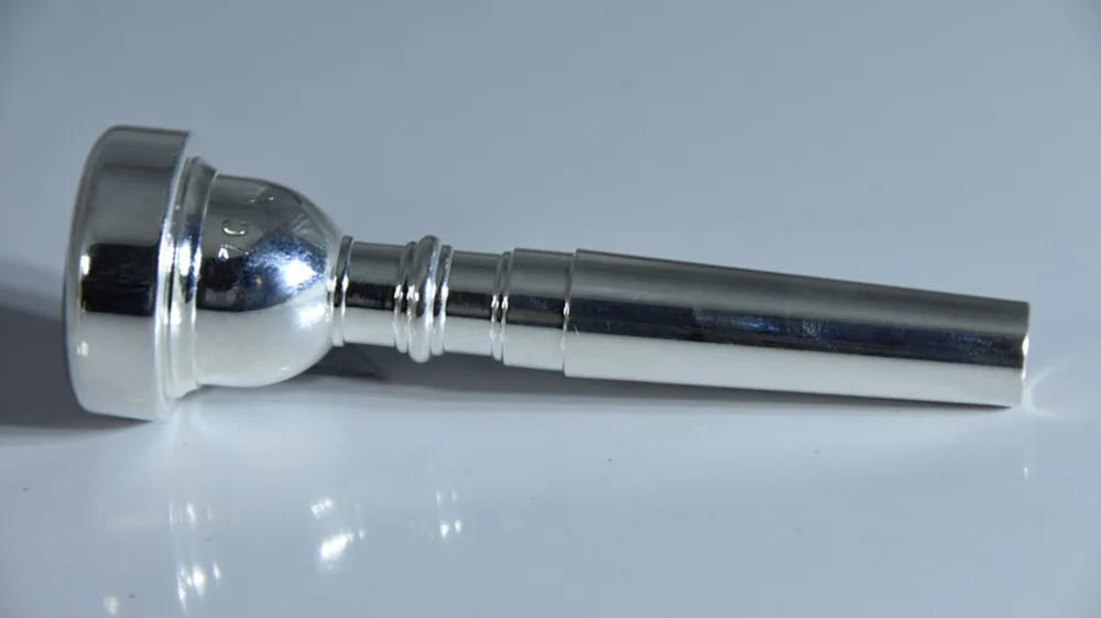 

Trumpet Mouthpiece 5C/7C Size Copper Silver Cornet Mouth Piece Wind Instrument