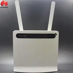 Разблокированным использоваться huawei B593 B593s-22 4G LTE 150 Мбит/с CPE маршрутизатор с Слот sim-карты 4G LTE Wi-Fi маршрутизатор с 4 Lan Порты и разъёмы PK E5172, B310