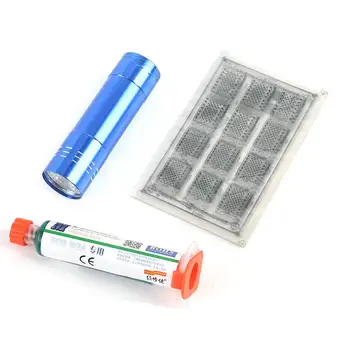 

The UV curing light meal Green oil BGA package PCB circuit boards for resistance welding green outfit Carefully prepared