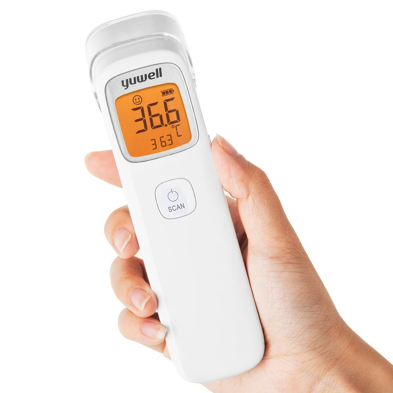Yuwell Baby Digital Noncontact Infrared Forehead Thermometer Infrared Hydrothermograph Children Body Hermograph Accurate YHW-2-1-17