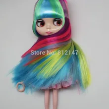 Обнаженная кукла blyth, красивые куклы разноцветные волосы 104