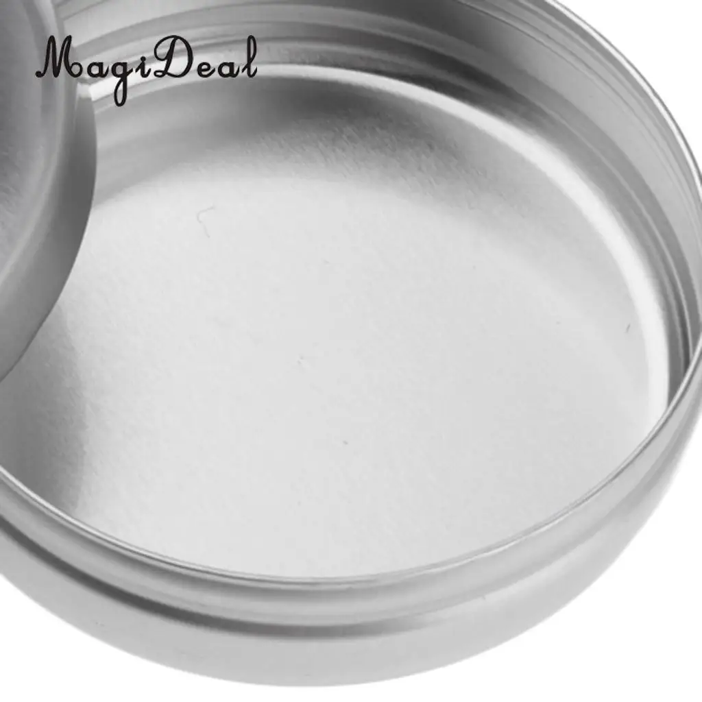 5 Pack 100ml Aluminum Empty Metal Tin Case for Handmade Lotion Bar Soap Hair Wax Skin Moisturizers Cosmetics Container