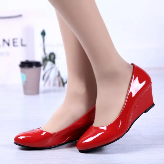 Women Wedges Shoes Women Shoes for Work Sweet Loafers Slip On Women's Pregnant Wedges Shoes Oversize Shoes Zapatos Mujer Women Wedges Shoes Women Shoes for Work Sweet Loafers Slip On Women's Pregnant Wedges Shoes Oversize Shoes Zapatos Mujer