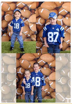 

150*200cm Rugby Football Photography Backdrop Background for Boy Photo Custom Photo Studio Props Background Photography Studio