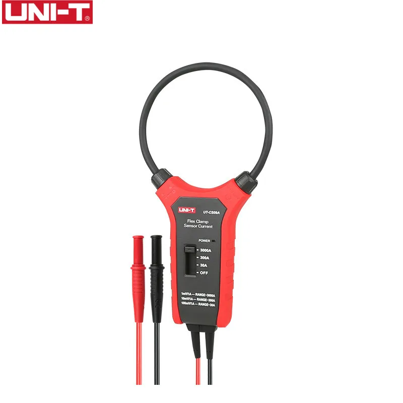 

UNI-T UT-CS09A Flex Clamp Sensor High Current Flexible Current Sensor Oscilloscope Probe Current Probe Original Product