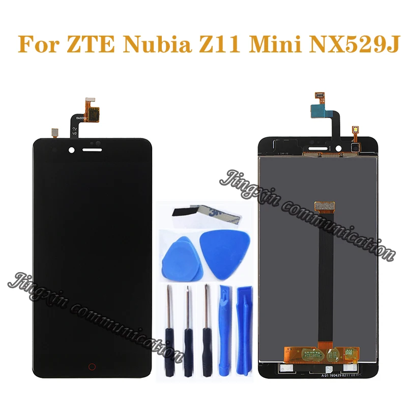 Тест для zte nubia z11 mini nx529j ЖК+ сенсорный экран дигитайзер компонент Замена для nubia z11 mini nx529j дисплей