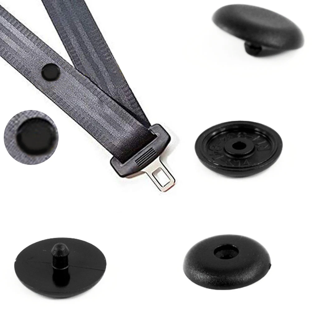 10 MERCEDESBENZ SEAT BELT BUCKLE BUTTON HOLDER STUD RETAINER STOPPER
