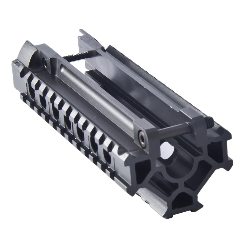 Цельнокроеный дизайн Quick Fit Metal Tri rail Handguard system для MP5 и вариантов MNT HGMP5A|handguard mp5|mp5