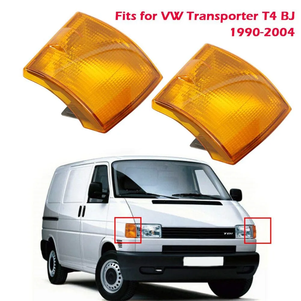 

A Pair Replacement Front Corner Light Indicator Lamp For VW Transporter T4 BJ 90-04 Set(Yellow)