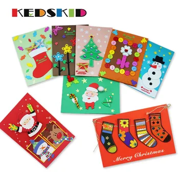 

Manual material package Birthday Paper Animal Greeting Cards Creative Christmas card New Year card Token greeting card