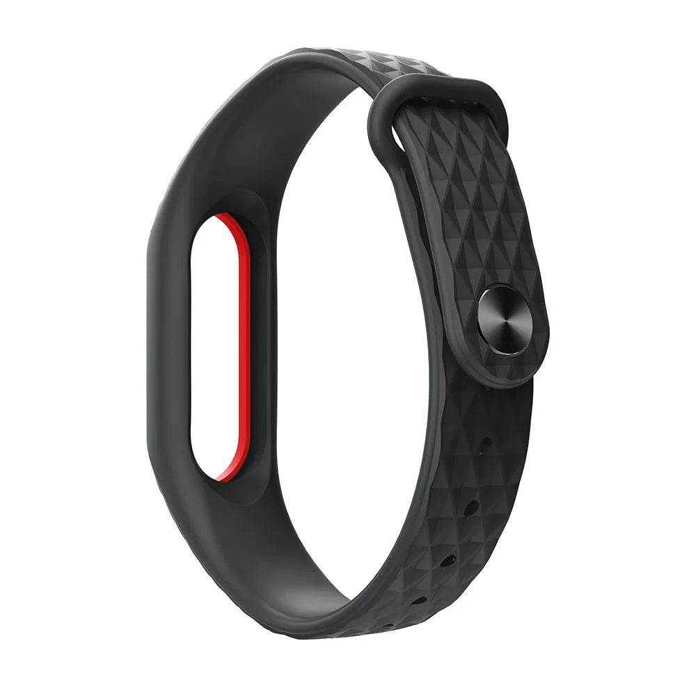 Ремешок для часов Xiaomi Mi Band 2 Смарт часы с ремешком на запястье силиконовый браслет