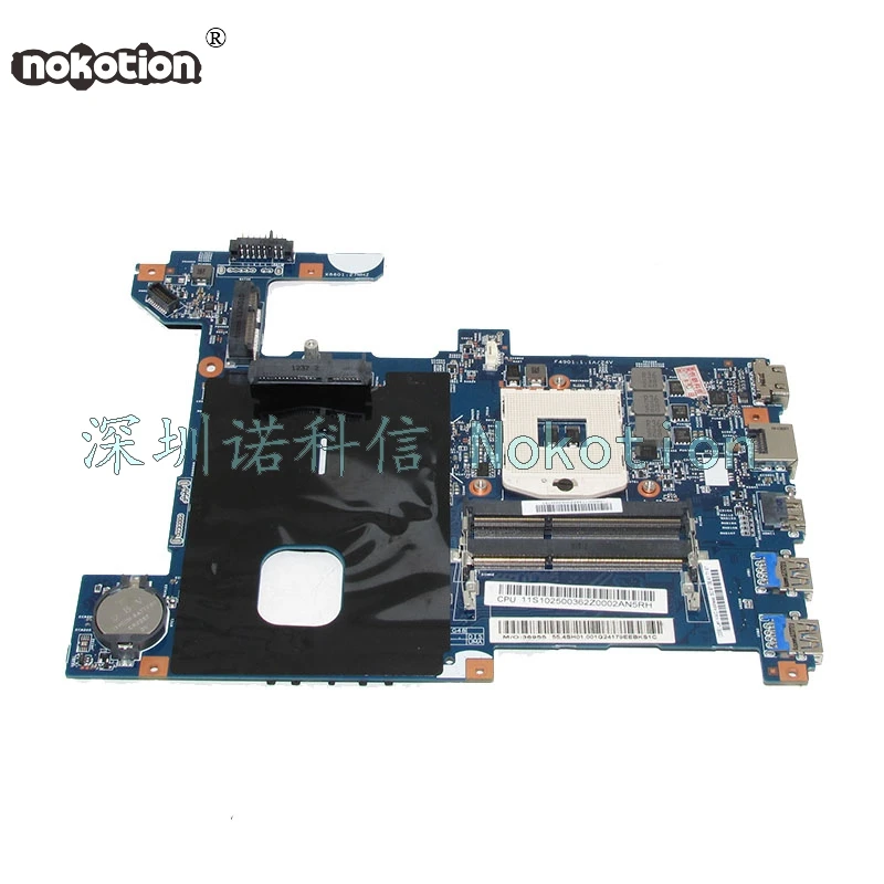 NOKOTION LG4858 UMA MB 11291-1 48.4SG15.011 laptop motherboard For lenovo ideapad G580 15.6 Inch Main Board SLJ8E HD4000 DDR3 NOKOTION LG4858 UMA MB 11291-1 48.4SG15.011 laptop motherboard For lenovo ideapad G580 15.6 Inch Main Board SLJ8E HD4000 DDR3