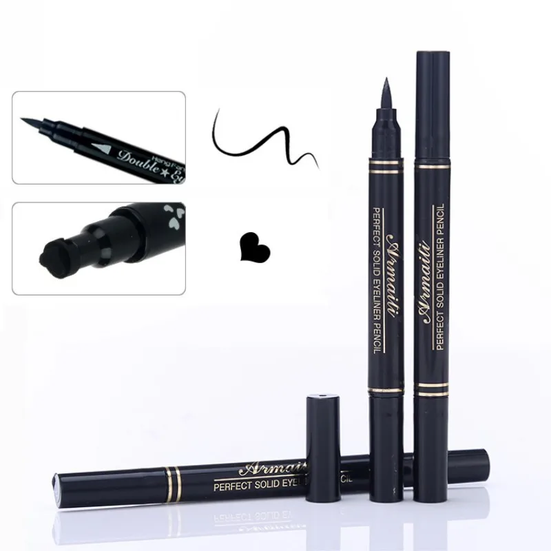 1 штука 8 г двойная головка Mark Seal Pen жидкая подводка для глаз Стильная черная супер