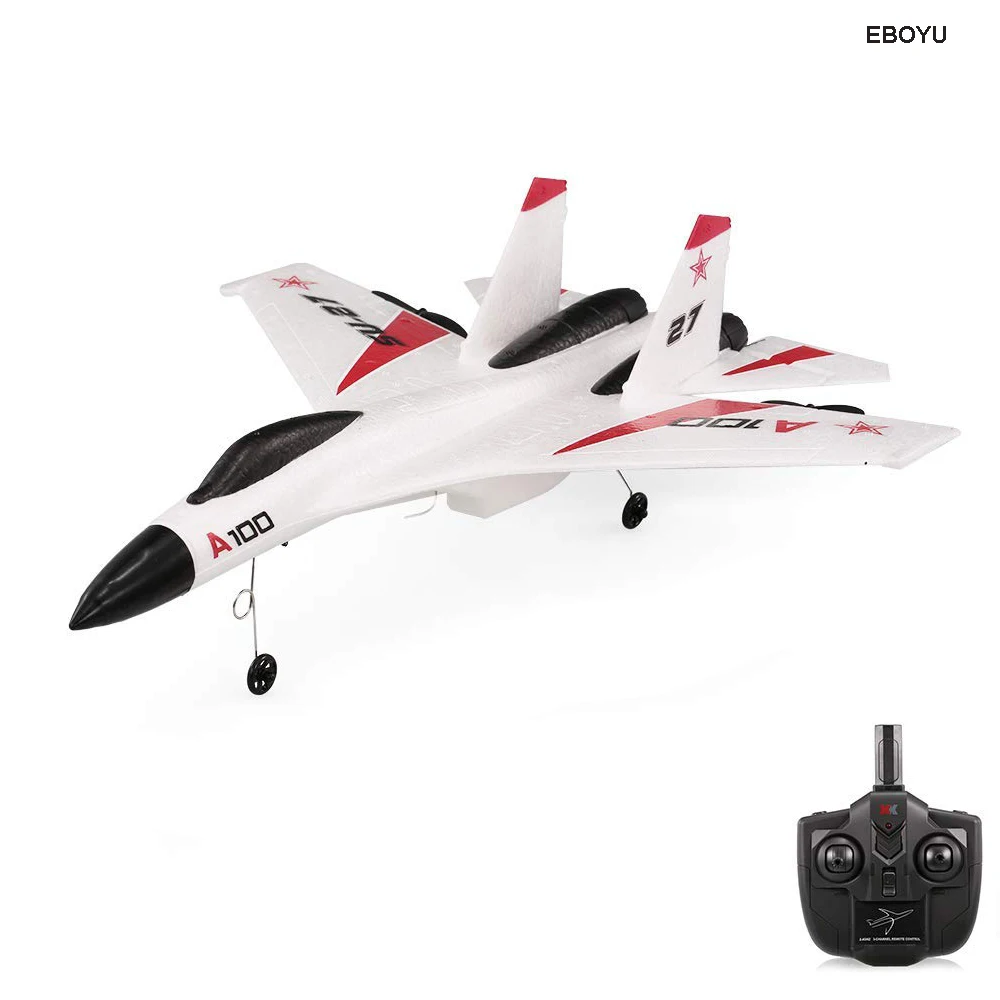 WLtoys XK A100 2,4G 340 мм 3CH RC самолет с неподвижным крылом самолет игрушки для улицы