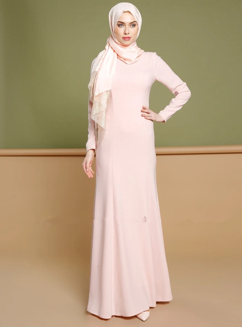 Ближний Восток размера плюс XXL Женская одежда абайя мусульманское платье Дубай Кафтан исламские платья абайя s Одежда для девочек с накидкой