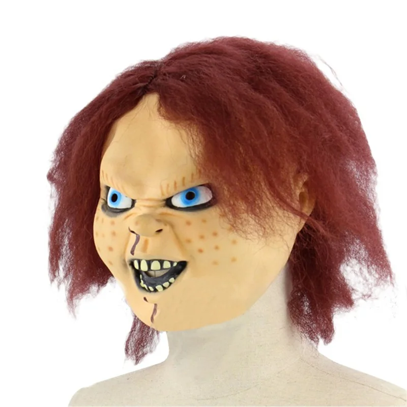 Маскарадная страшная маска на Хеллоуин детская игра латекс реалистичные сумасшедшие жуткие Вечерние Маски костюм на Хэллоуин meilleur vente капель