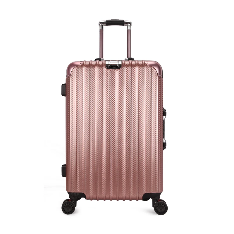 

2018 new universal wheel trolley case pc aluminum frame hard shell trolley case student suitcase suitcase men and women boarding