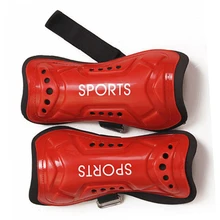 1 пара Утилита конкурс Pro футбол щиток защитный щиток голени, красный