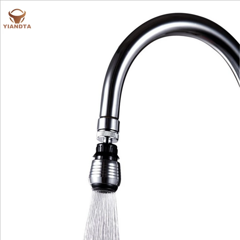 Кухонный кран 360 градусов поворотный фильтр Bubbler кислород увеличение воды