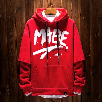 

2019 cotton spring Mens Hip Hop style Casual Sweatshirt Pulover Hoodies Hoodie Streetwear Fashion top Clothes Hipster plus 3XL