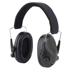 Электронный ухо протектор Спорт Охота Тактический Earmuff съемки уха протектор безопасность на рабочем месте слуха безопасности и защиты