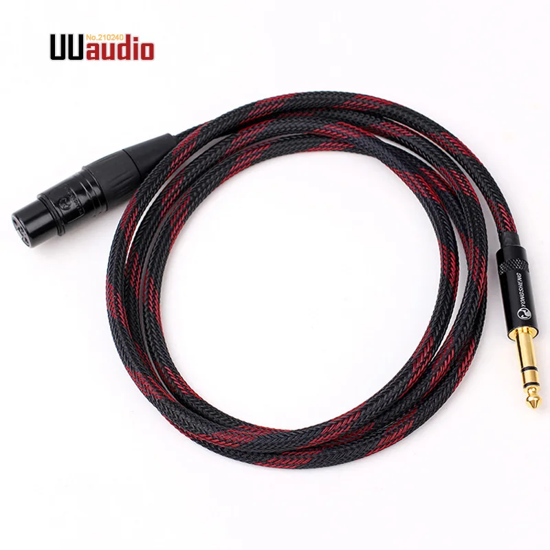 Сбалансированный аудиокабель Hifi 3P 6 35 мм к XLR Female TRS | Электроника