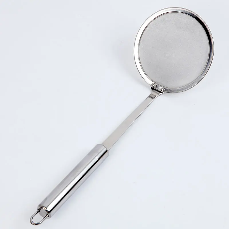 

Mesh Strainers Stainless Steel Colander Cooking Tools Soup Skimmer Scoop Colander Kitchen Accessories
