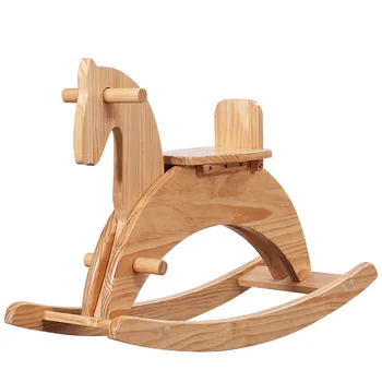 

Solid Wood Rocking Horse, Baby Baby, Child Toy Trojan, Baby Rocking Horse Birthday Gift 1-6 Years Old
