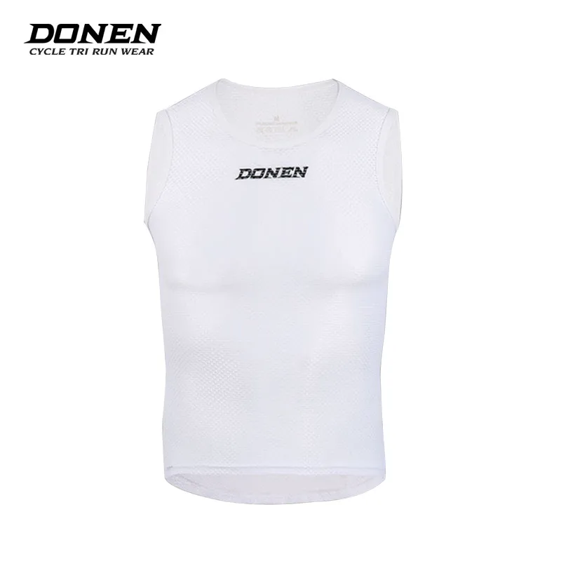 

DONEN CYCLING BASELAYER SPORTS INNER VEST FOR MEN BICYCLE VEST BICYCLE INNER SHORTS WHITE COLOR