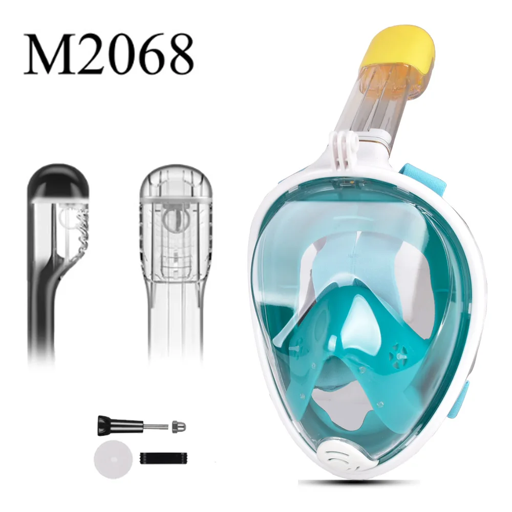 2019 Новая маска для подводного плавания Smaco с полным лицом, набор для подводного плавания, тренировочная маска для подводного плавания